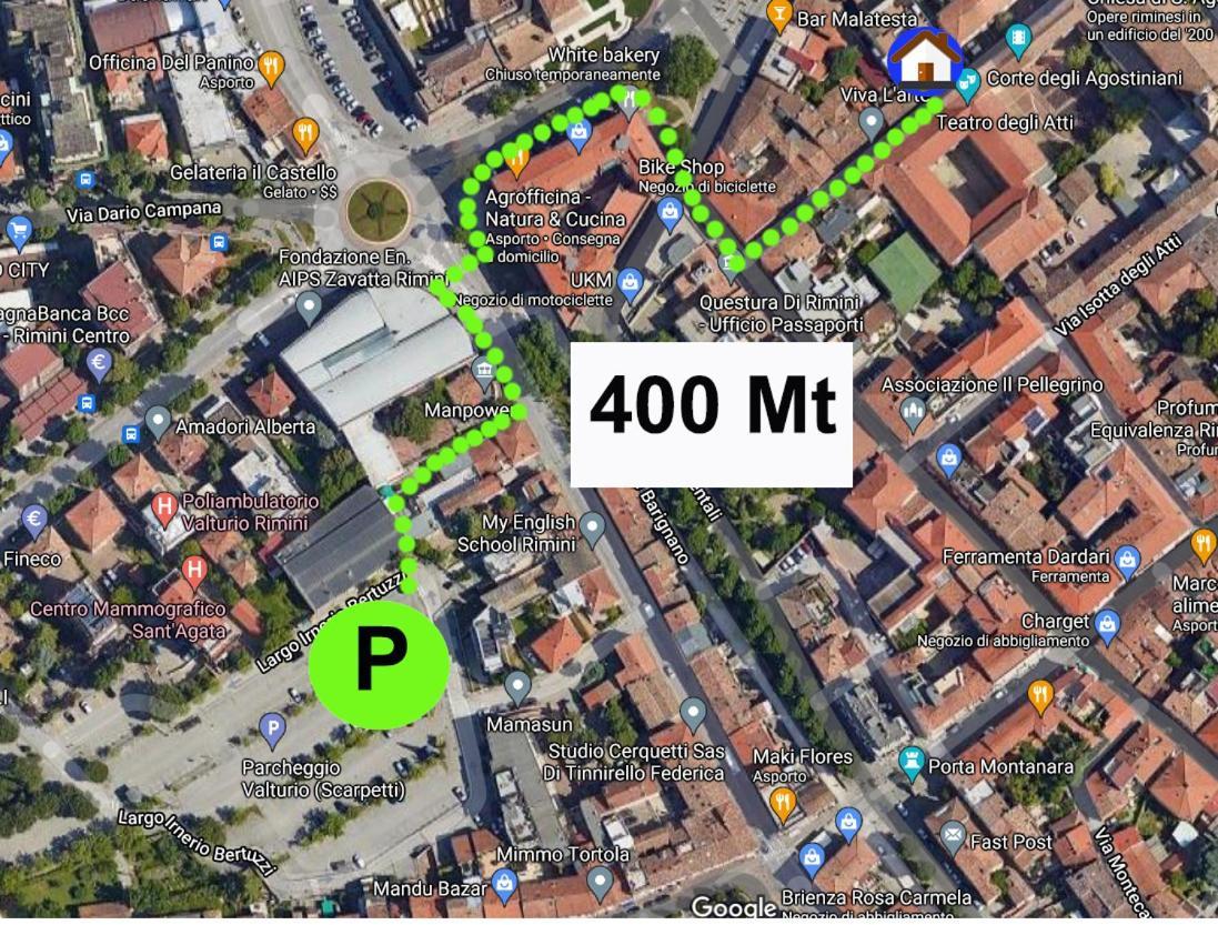 Rimini Centro Storico Lejlighed Eksteriør billede